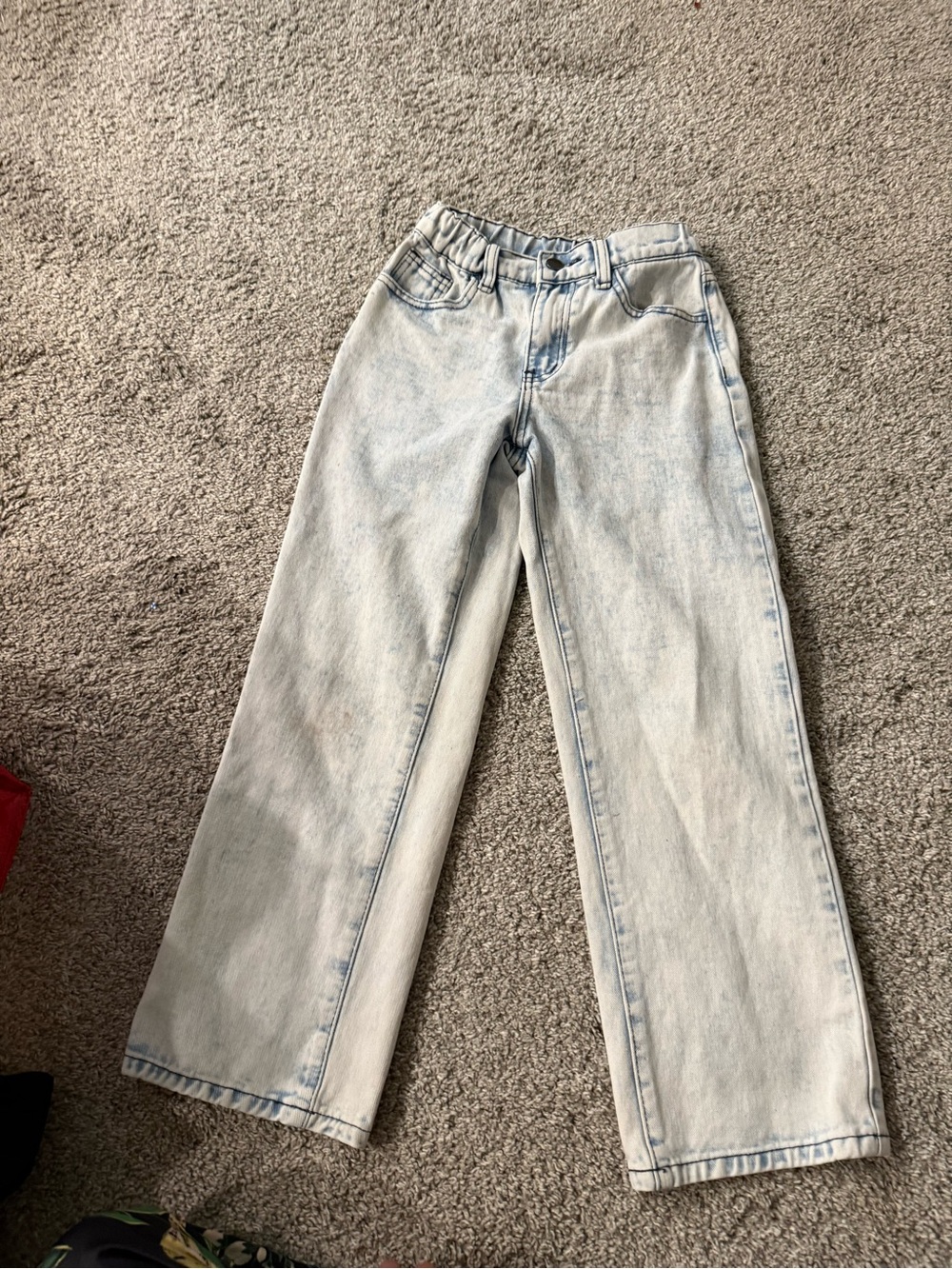 Bundle 3 for $12 Light Wash Straight Leg Jeans